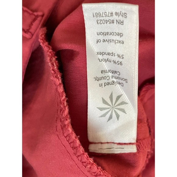 Athleta Nylon Blend Rose Pink Shorts Women's Size 6 Inseam 7" E23 - Picture 3 of 6